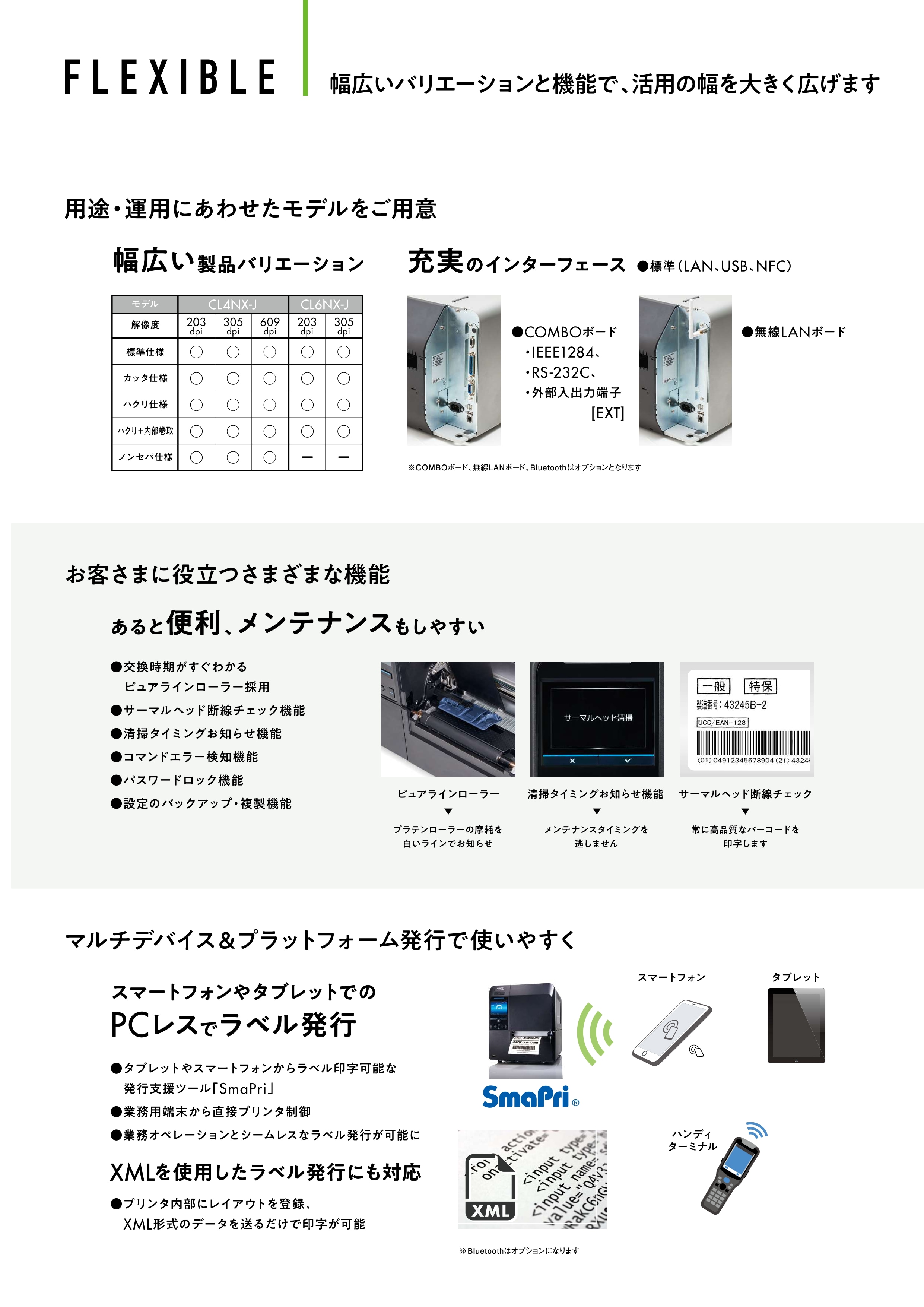 CL4NX-J Plus・CL6NX-J Plus SATO 【特価】 ｜ サトーラベルストア